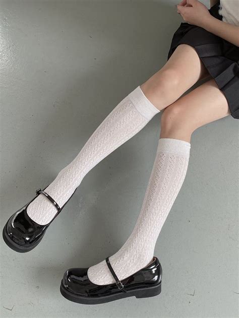 Sobre As Meias De Bezerro S Lido Socks Women Over The Calf Socks