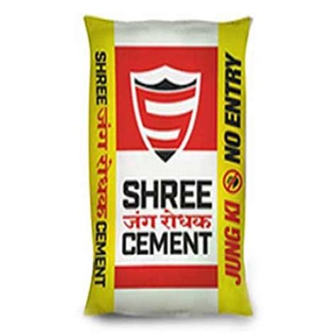 Shree Cement Jung Rodhak Cement Packaging Type Pp Sack Bag Rs 340