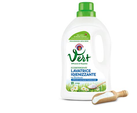 Ecodetergente Per Lavatrice Igienizzante Con Bicarbonato Vert Di