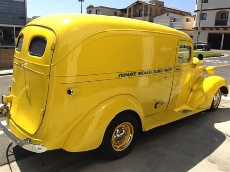 38 Ford Jr Panel Hot Rod Delivery Panel Truck Chevrolet Trucks