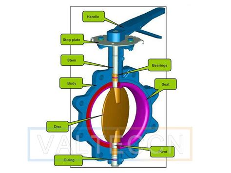 Components Of A Butterfly Valve At Ted Henry Blog