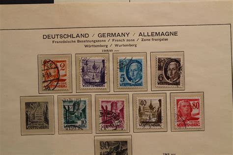 Franz Sische Zone Alle Gebiete Allgemeine Ausgabe Briefmarken