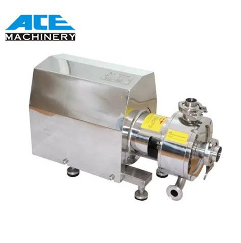 In Line High Shear Homogenizer Ace Chncom