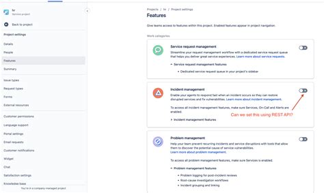 Solved Can You Set Jsm Project Features Using Rest Api