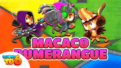 Desafio Tier Macaco Bumerangue Bloons Td Youtube