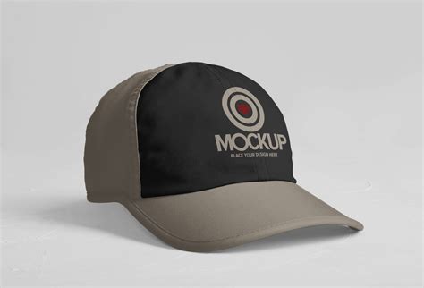 Sports cap logo mockup template 26268517 PSD