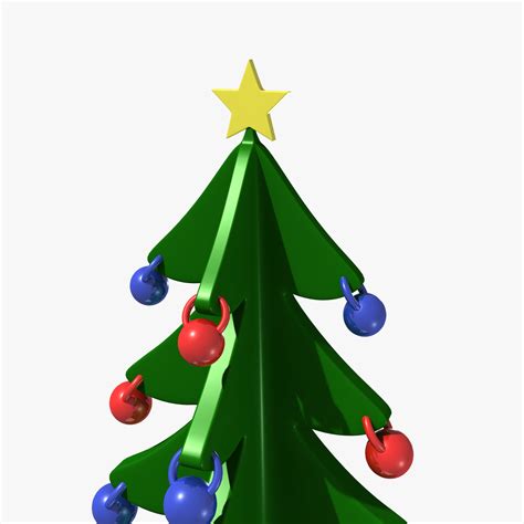 christmas tree 3d model