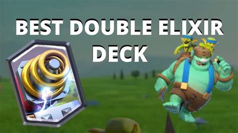 Best Clash Royale Deck Double Elixir Challenge Youtube