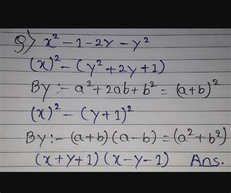 Factorise X Y Y Brainly In