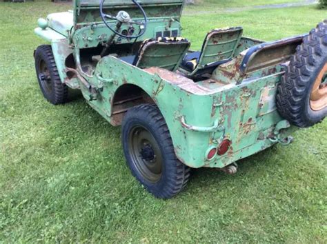 Ford Gpw Script Military Army Jeep Willys Mb For Sale