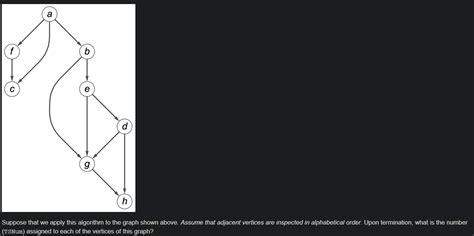 Solved Let G V E Be A Directed Acyclic Graph An Chegg