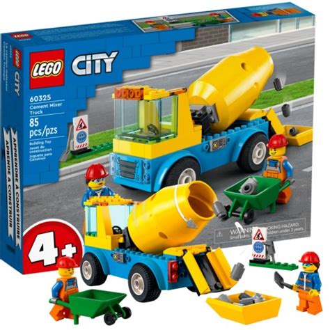 KLOCKI LEGO CIĘŻARÓWKA Z BETONIARKĄ DLA 4 LATKA 11750325876 Allegro pl