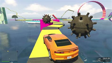 Gta Epic New Parkour Race For Car Racing Challenge Youtube