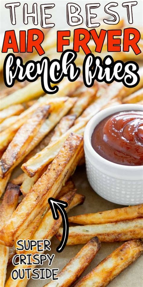 These fresh air fryer fries are crispy, healthy, and absolutely ...