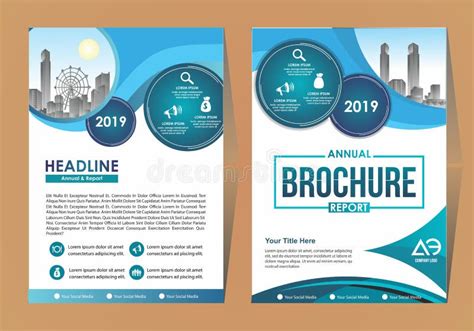 Vector Business Brochure Flyers Design Template Company Profile