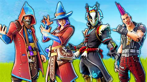 PrÉsentation Des Prochains Skins De Fortnite Battle Royale Youtube