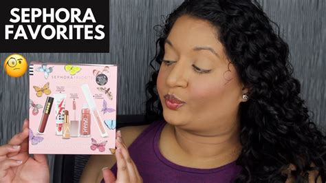 Sephora Favorites Give Me Some Shine Lip Set Review Swatches YouTube