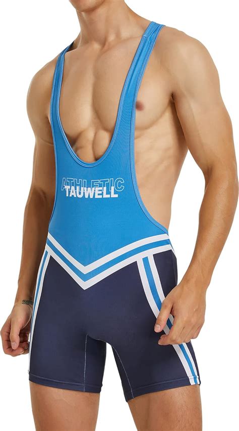 Amazon Panegy Men S Y Back Wrestling Singlet Gymnastic Leotard