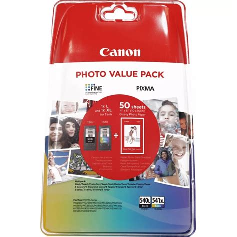 Cartuchos De Tinta Original Canon Pg L Cl Xl Multipack Negro