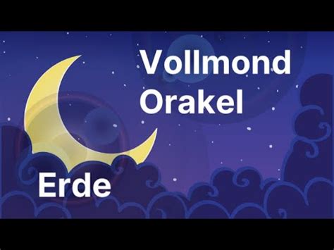 Vollmond Orakel Erde Steinbock Stier Jungfrau Youtube