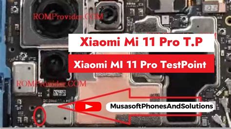 TestPoint For Xiaomi Mi 11 Pro T P EDL Point Isp To Hardreset And