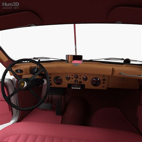 Jaguar Mark VII with HQ interior 1951 3D model - Download Sedan on ...