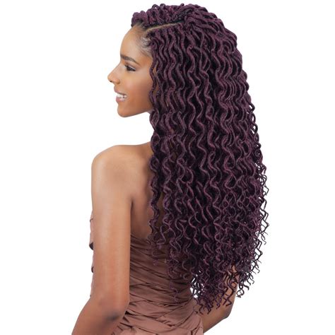 Multi Pack X Soft Curly Faux Loc Freetress Synthetic Crochet