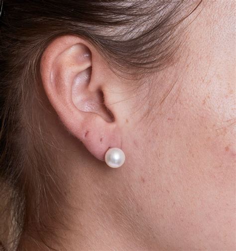 Proantic Paire De Puces D Oreilles En Perles