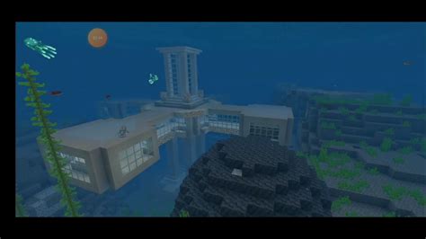 Minecraft Minha Casa De Baixo Da Agua Moderna YouTube