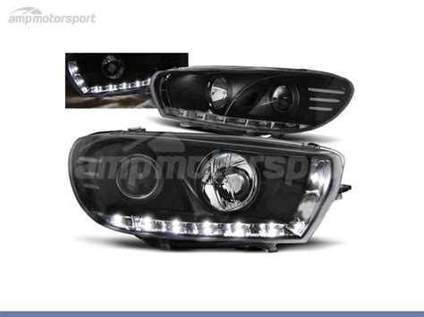 Farois Dianteiros Luz Diurna Led Real Drl Para Volkswagen Scirocco