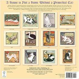 The Proverbial Cat 2014 Wall (calendar): Sydney Hauser: 9781416293408 ...