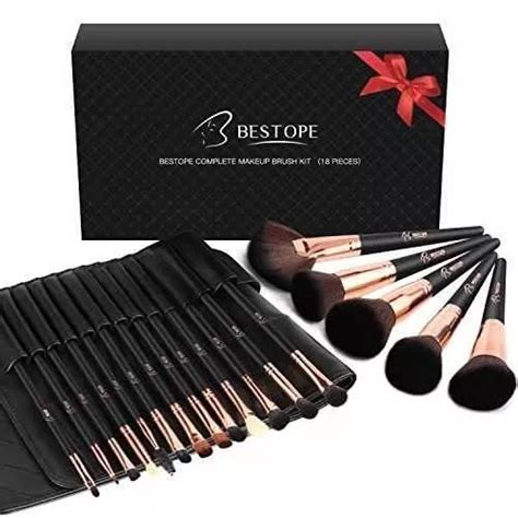 Set De 18 Brochas De Maquillaje Bestope Bp02001 Mercadolibre