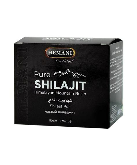 Hemani Pure Shilajit Himalayan Mountain Resin Zayoshe Largest