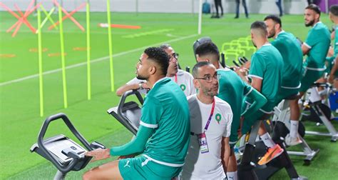 بالصور المنتخب المغربي يجري حصة تدريبية استعدادا لمباراة كندا