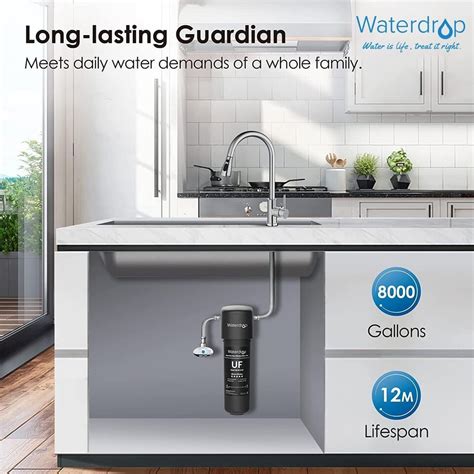 Waterdrop Ua Uf M Ultra Filtration Under Sink Water Filter Ebay