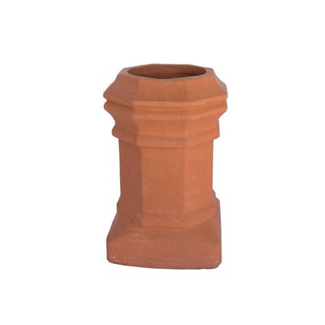 Mini Edwardian 8 12 X 8 12 Clay Chimney Pots