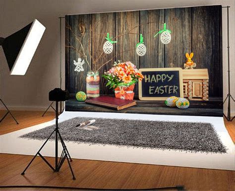 Amazon Laeacco 10x6 5ft Vinyl Photography Backdrop Happy Easter