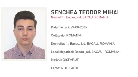 Poliţiştii solicită sprijinul populaţiei pentru găsirea unui adolescent