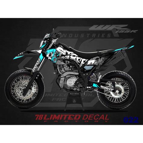 Jual Decal Sticker Yamaha WR 155 Fullbody Stiker Dekal Yamaha WR Custom