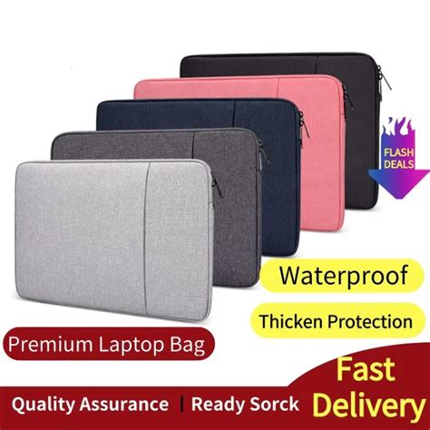 Laptop Sleeve Bag Inc Waterproof Portable Zipper Soft