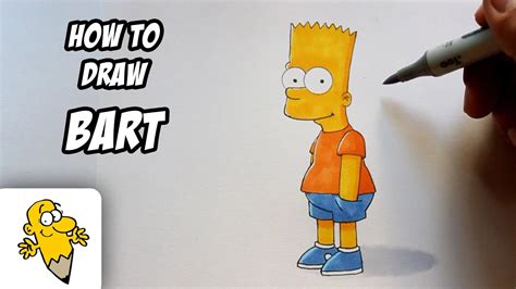 Bart Simpson Simple Drawing