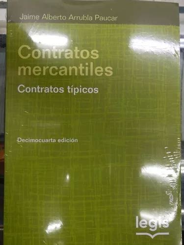 Contratos Mercantiles Contratos Típicos Envío gratis