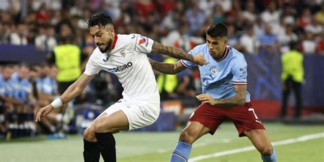 Manchester City Sevilla Resumen Resultado Y Goles 3 1