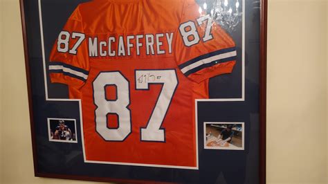 My Ed McCaffrey signed Jersey 👍 : r/DenverBroncos