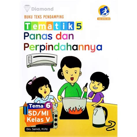 Jual Buku Teks Pendamping Tematik Tema Panas Dan Perpindahannya Sd