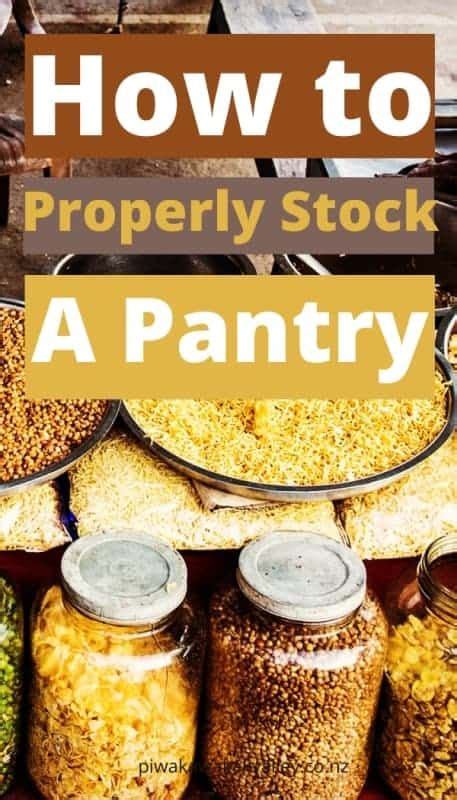 How To Properly Stock A Homestead Pantry