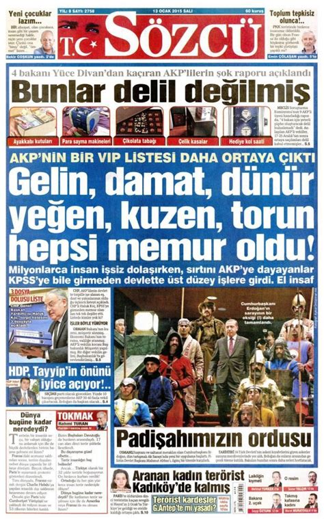 Ocak Gazete Man Etleri Foto Galerisi Resim