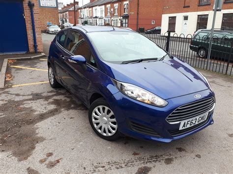 SOLD! Blue Ford Fiesta 2013 1.2 Litre For Sale - VFR Motor Services Ltd