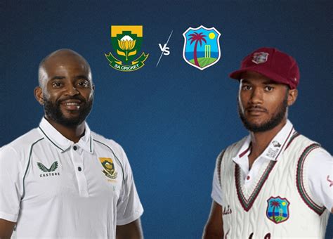 South Africa vs West Indies 2023 Test Series Live Telecast Channel in ...