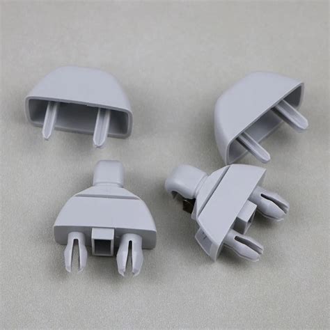 R Grey Plastic Sun Visor Clip Hook Holder For Vw Polo R Passat